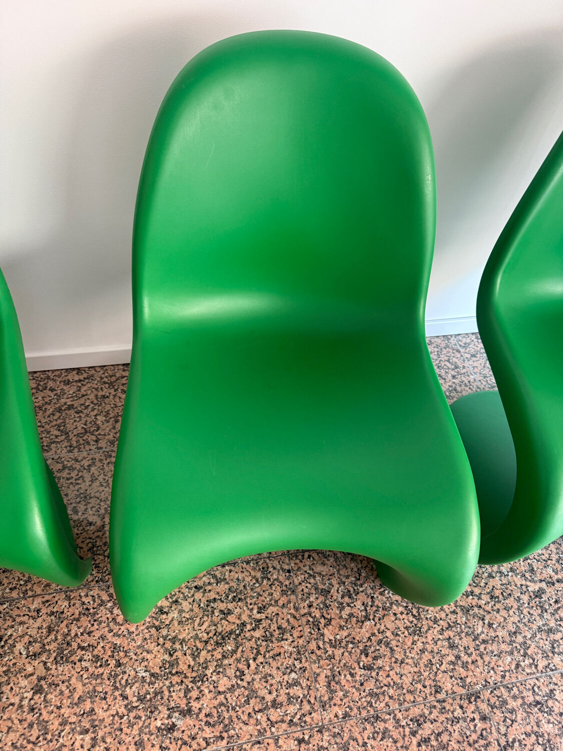 4 Panton chairs by Vitra
