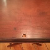 Mahogany butler folding table