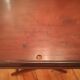 Mahogany butler folding table