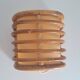 Pair of vintage bamboo sconces