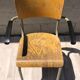 Vintage elbe industrial school office 1960 & tubax chair