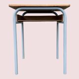 Small school desk and vintage chair