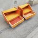 Paire de chevets vintage pieds compas