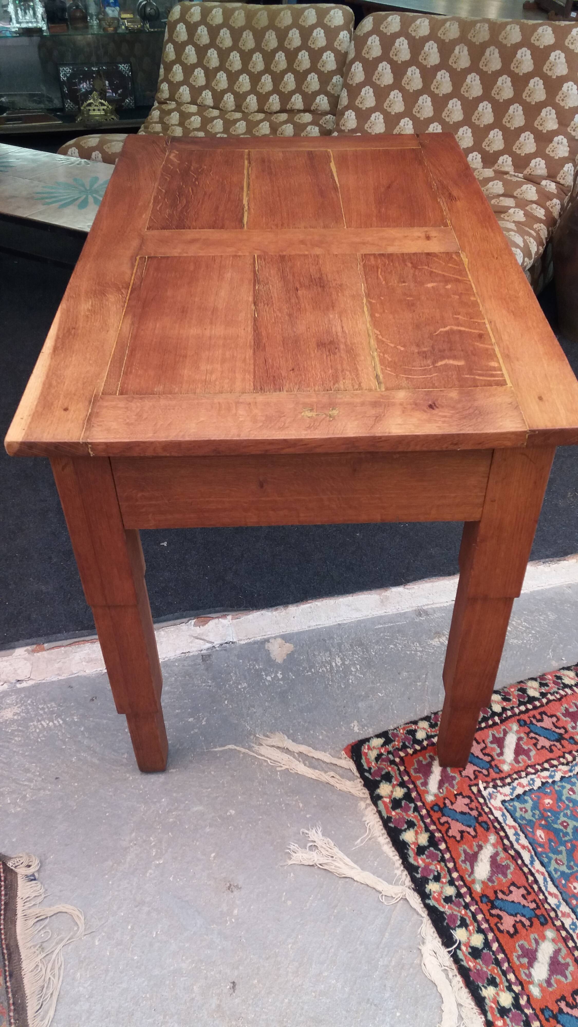 Art Deco desk and armchair
