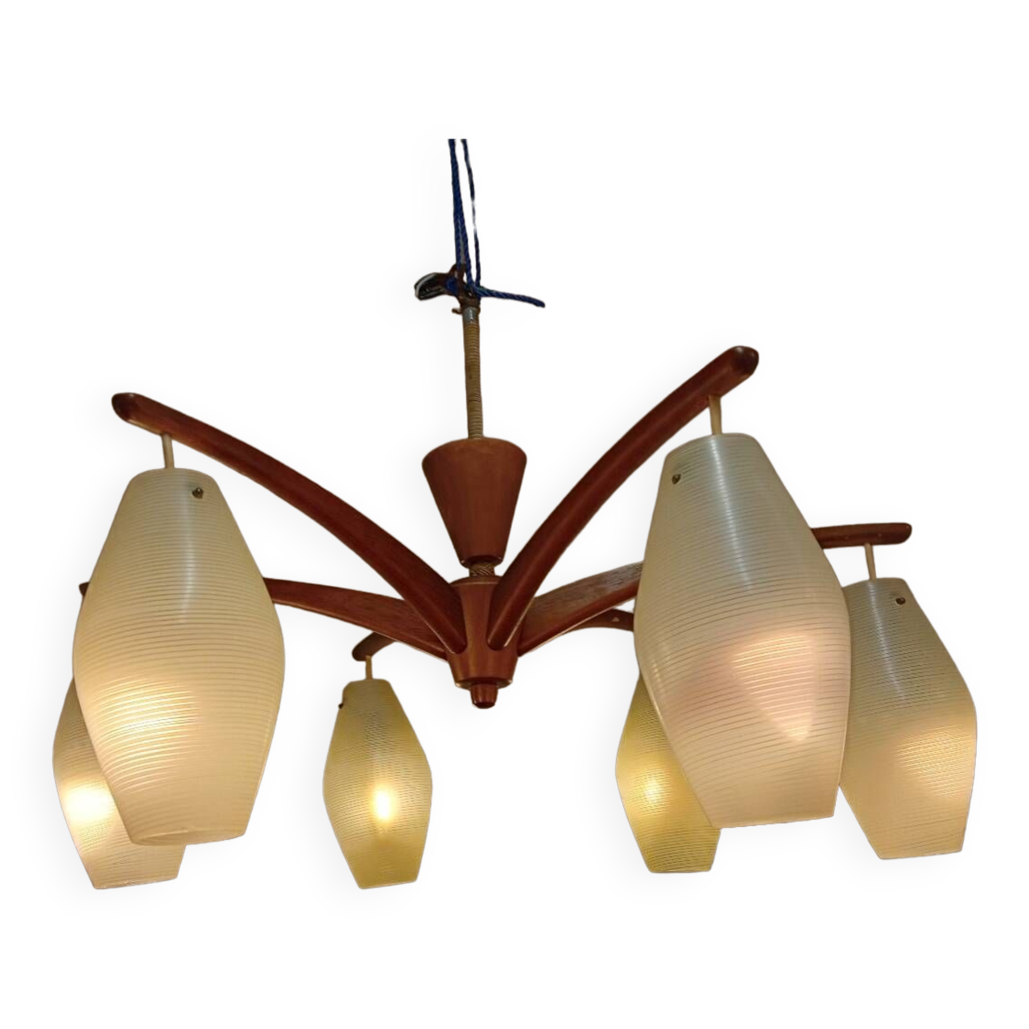 Danish opaline pendant light
