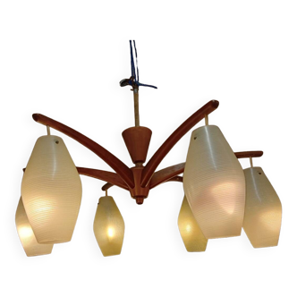 Danish opaline pendant light