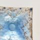 Light blue enamel catch-all tray
