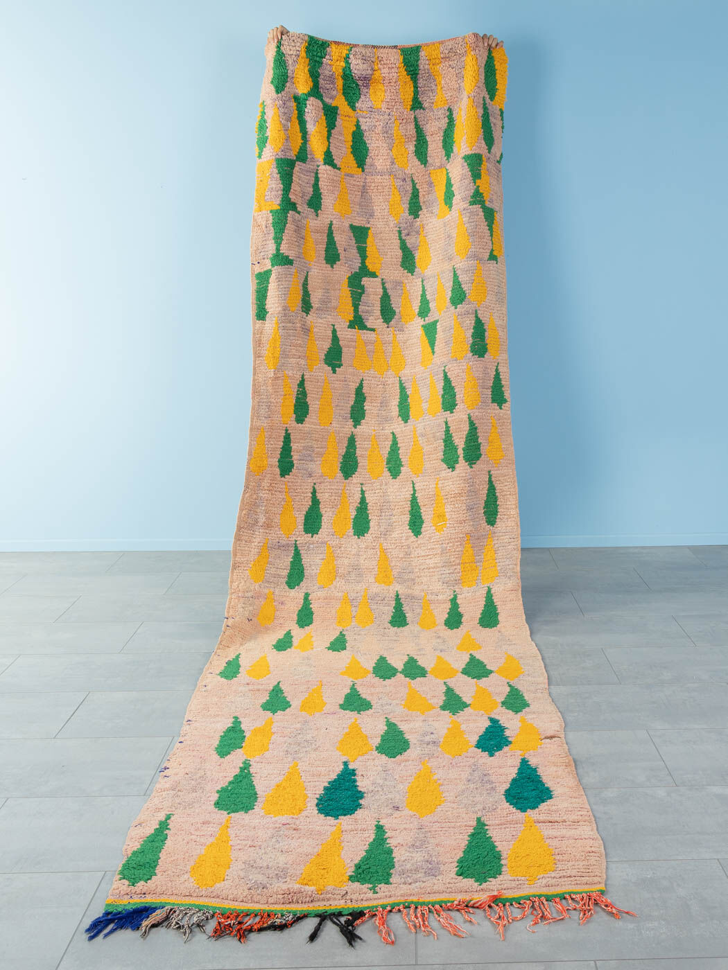 Berber rug, 115 x 390