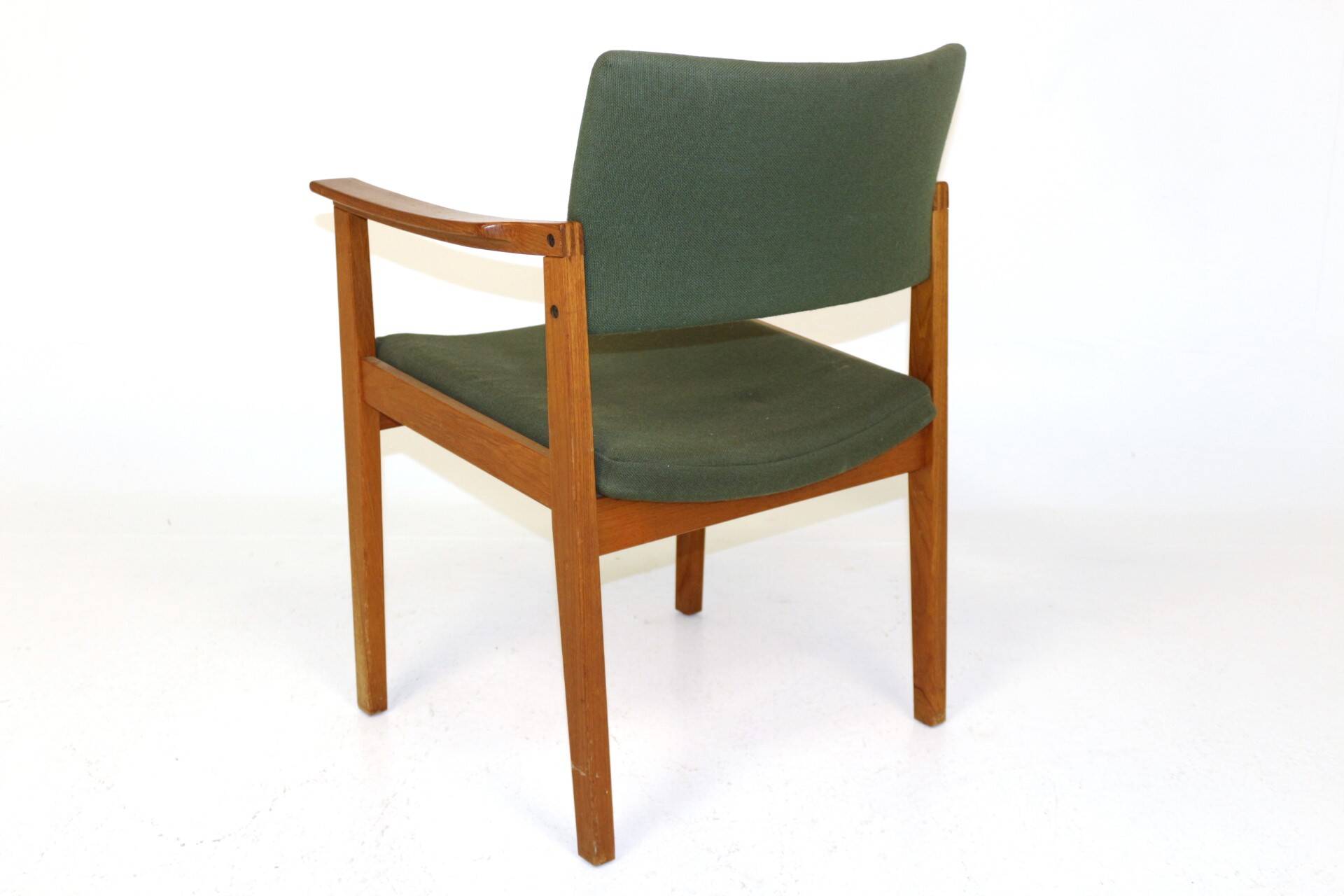 Scandinavian teak office armchair, Høng Stolefabrik, Denmark, 1960s