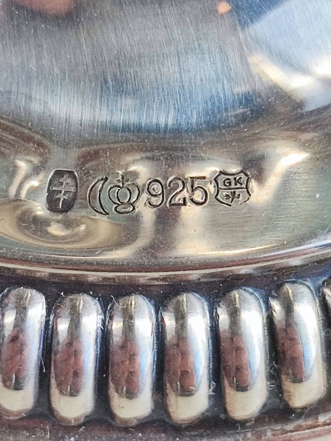 Bougeoirs en argent sterling