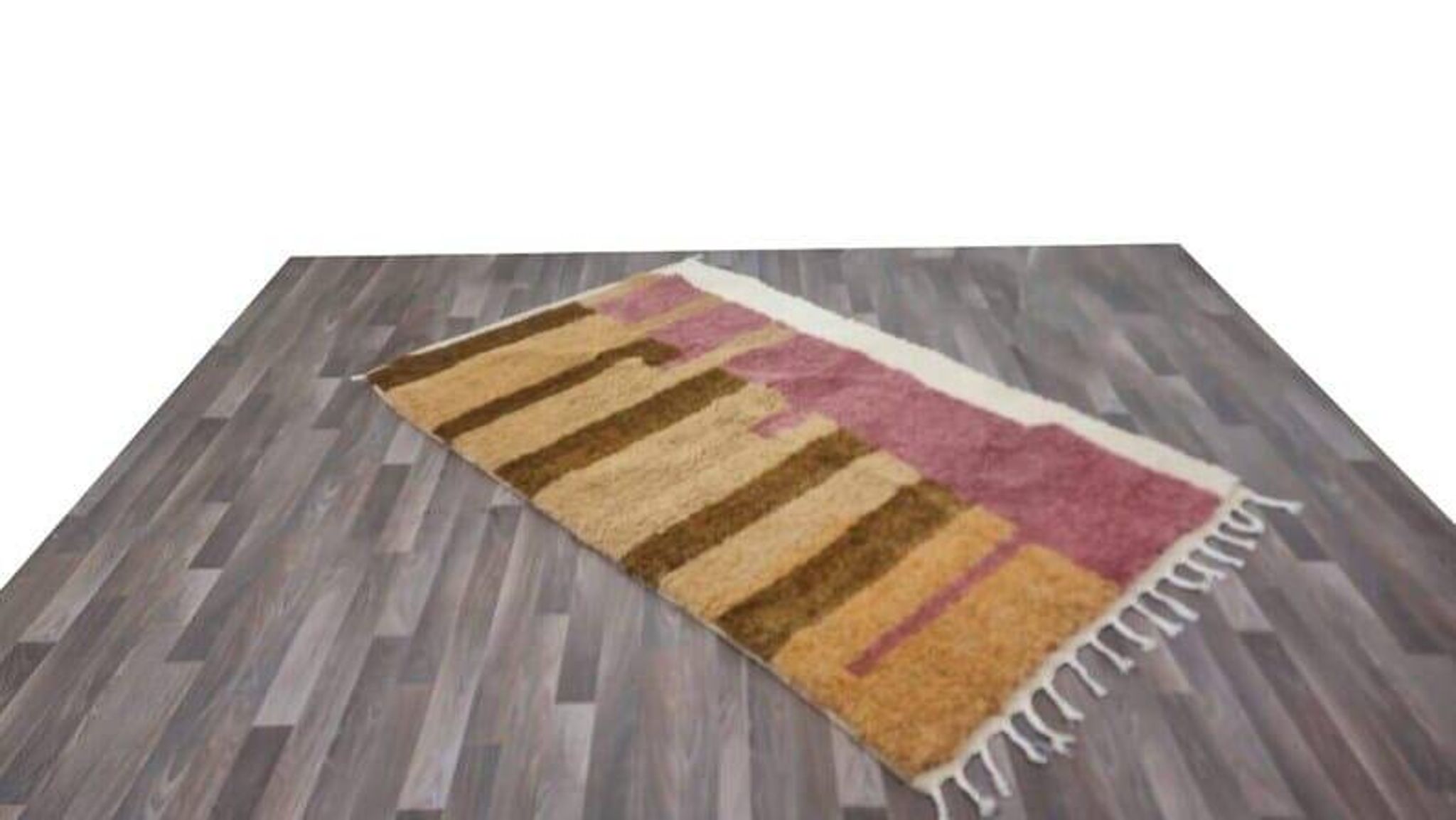Handmade Beni Ourain Berber rug, size 1.5/2.5 m.