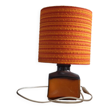 Lampe goeble année 1970 abat jour d'origine