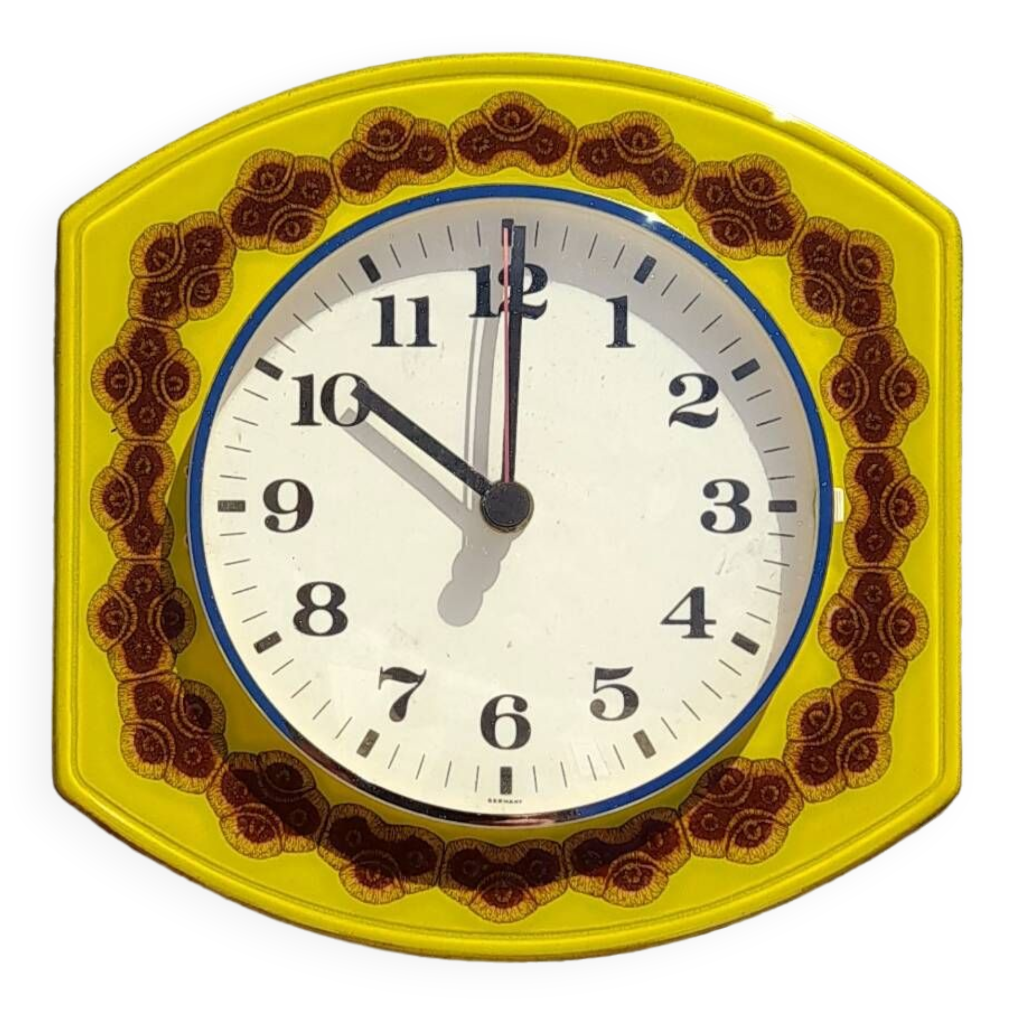 Jughans ceramic clock 70s