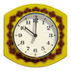 Jughans ceramic clock 70s