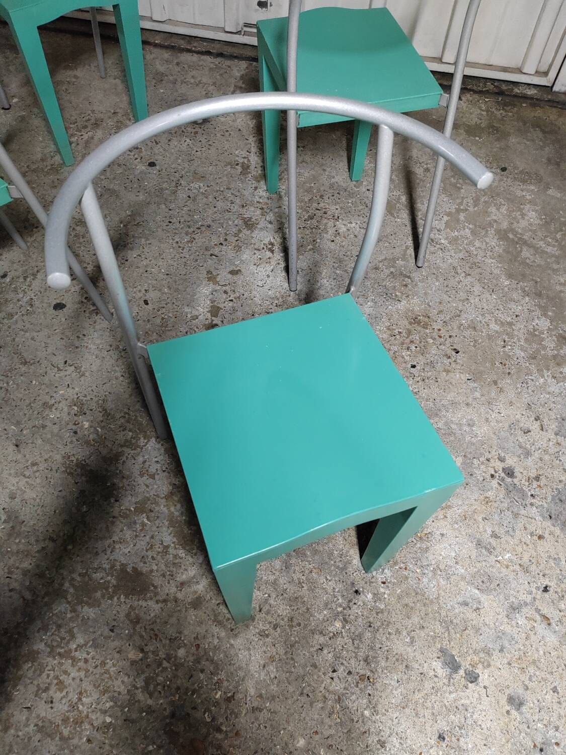 4 Dr Glob chairs by Philippe Starck