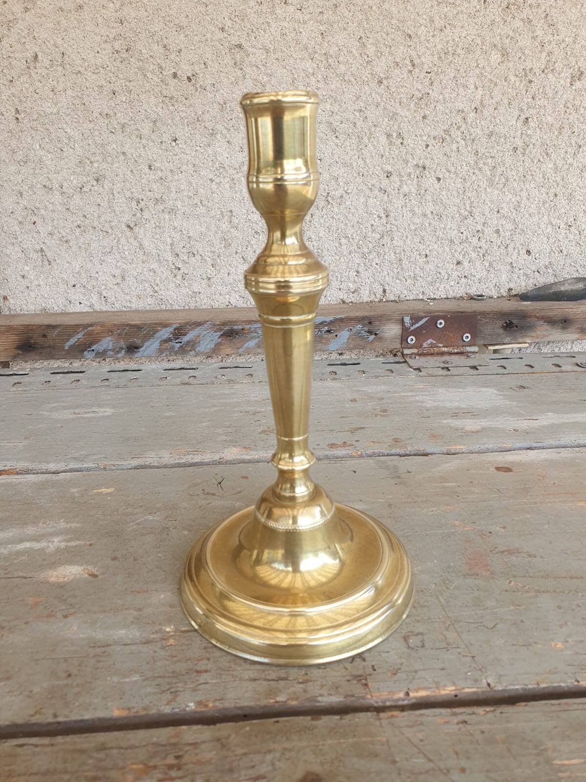 brass candle holder
