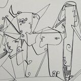 Vintage drawing