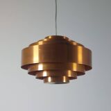 Suspension vintage mi-siècle Jo Hammerborg Ultra Copper Fog Morup