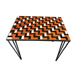 table basse rectangulaire - mosaique