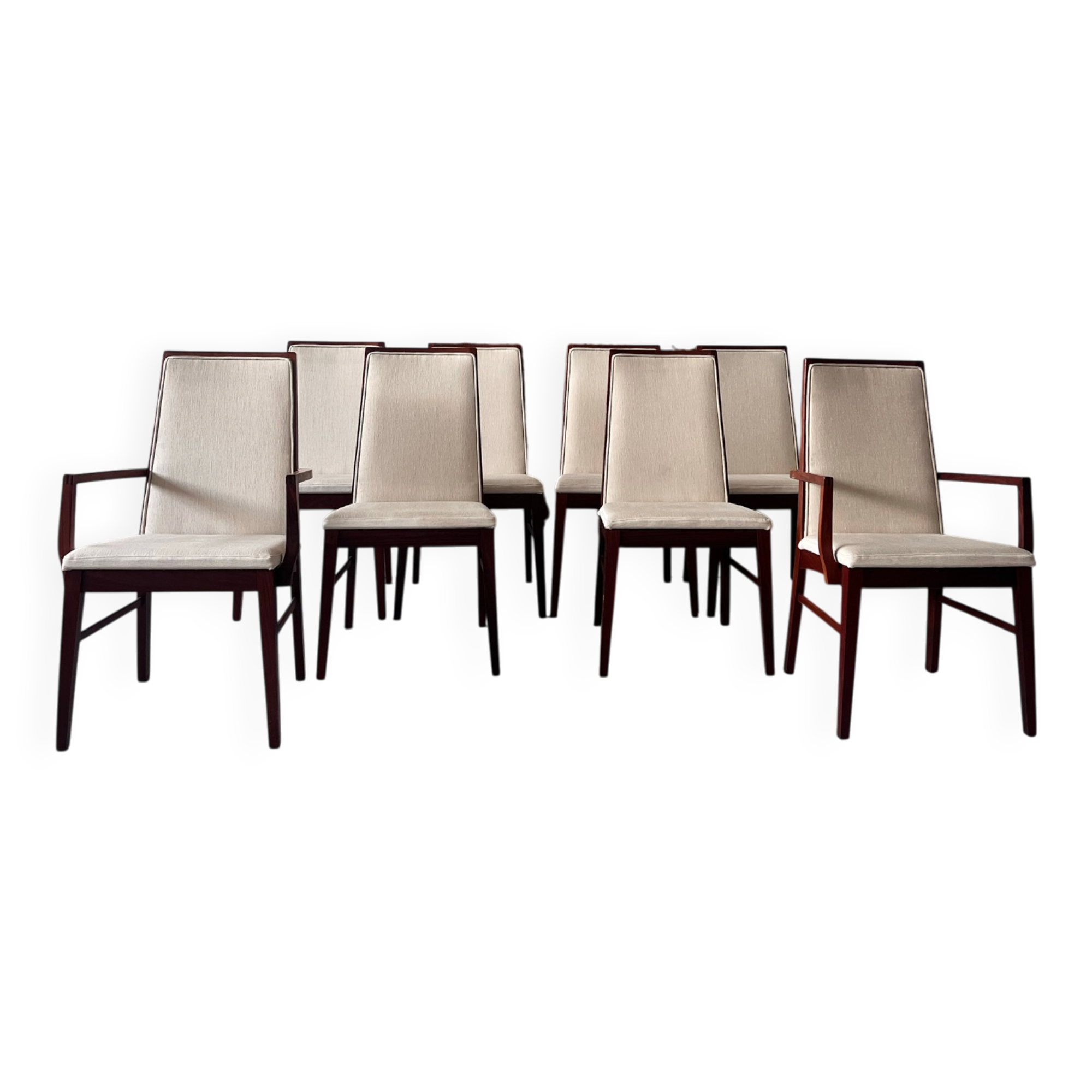 Dinning chairs, Danmark 1980’s, Dyrlund