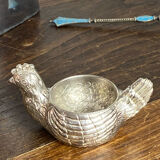 Mayell Queen Anne silver-plated egg cup