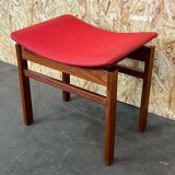 Teak stool Inger Klingenberg for France & Daverkosen 60/70