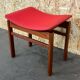 Tabouret en teck Inger Klingenberg pour France & Daverkosen 60/70