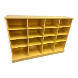 Old workshop furniture / wooden locker / sorting furniture / counter