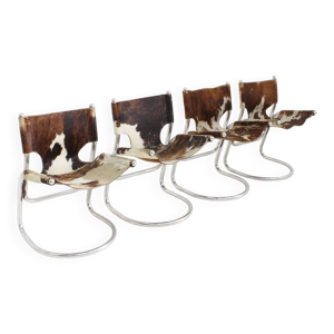 Chaises de salle à manger - chrome