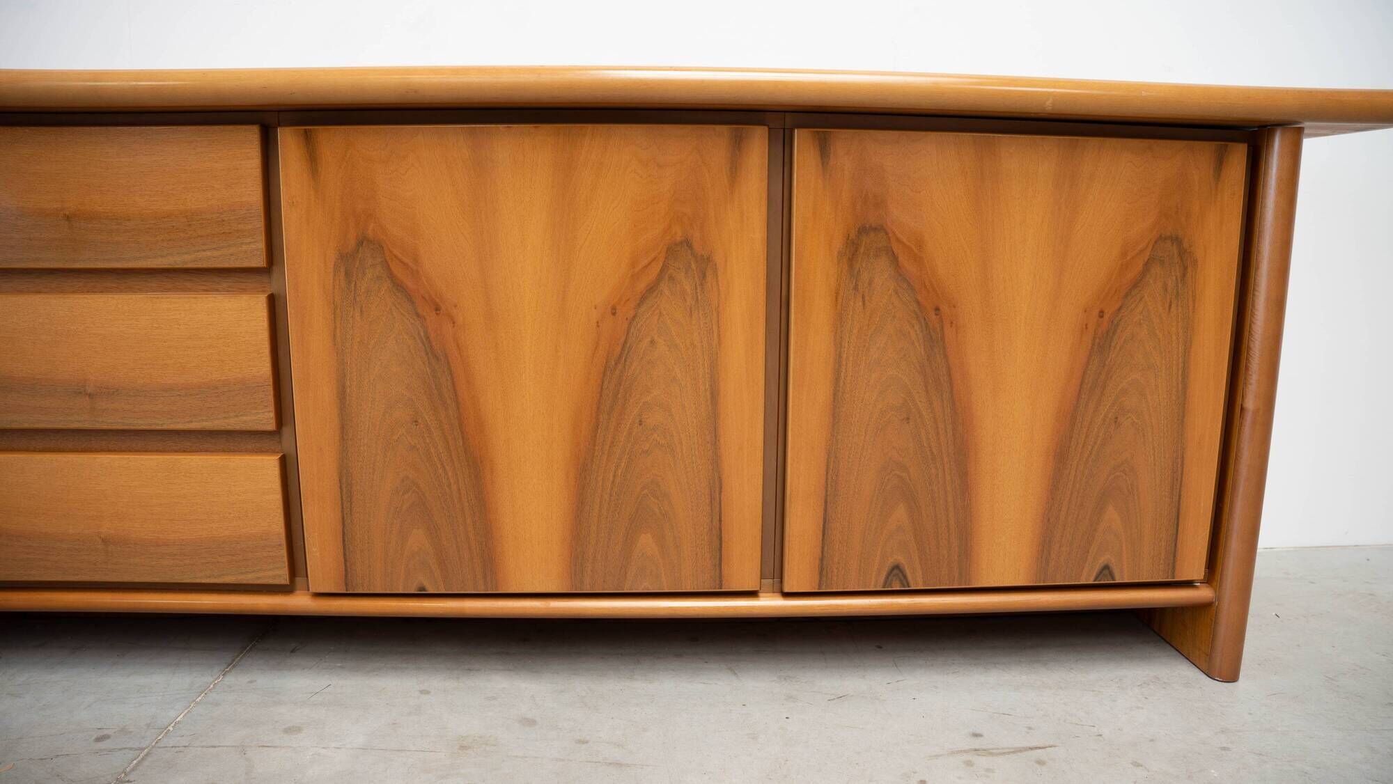1980's Italian walnut sideboard