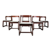 Chaises de salle à manger vintage par Mario Sabot, années 1970
