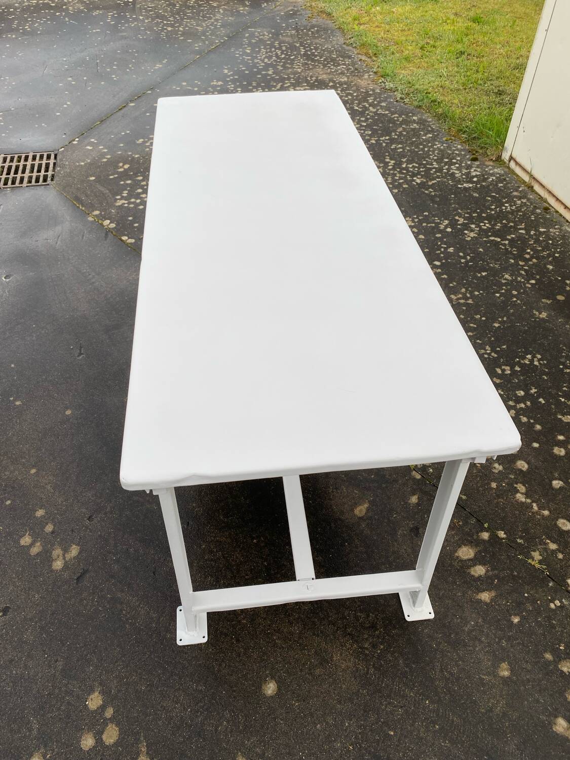 Metal military table