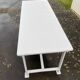 Metal military table