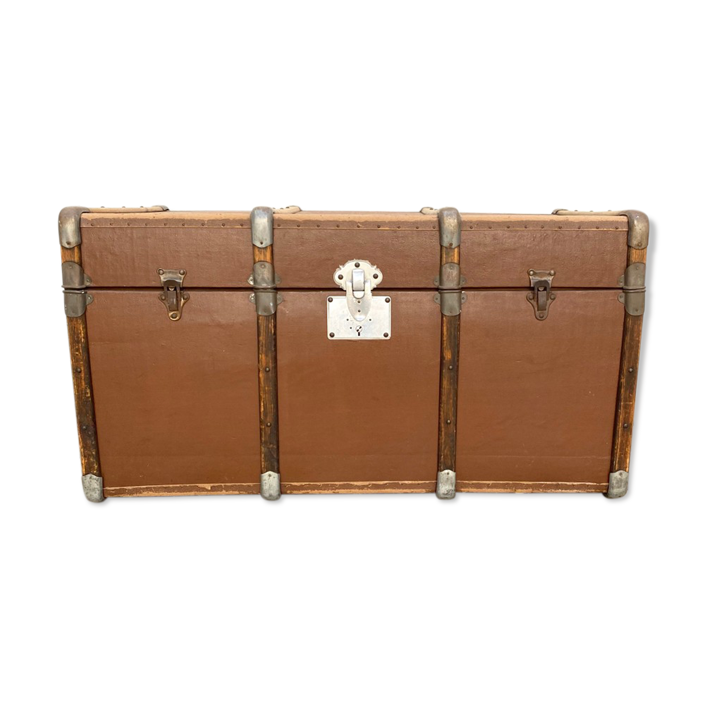 Ancient travel trunk