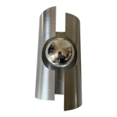 Applique lampe aluminium vintage design annees 70