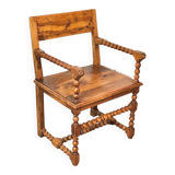 Jacobean chair with Louis XIII period arms