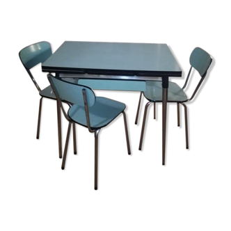 Ensemble table et chaises en formica