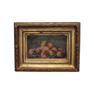Nature morte aux pêches Huile