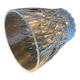 4 Vereco diamond-pointed glass glasses from the 60s