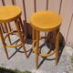 Paire de tabourets hauts Baumann