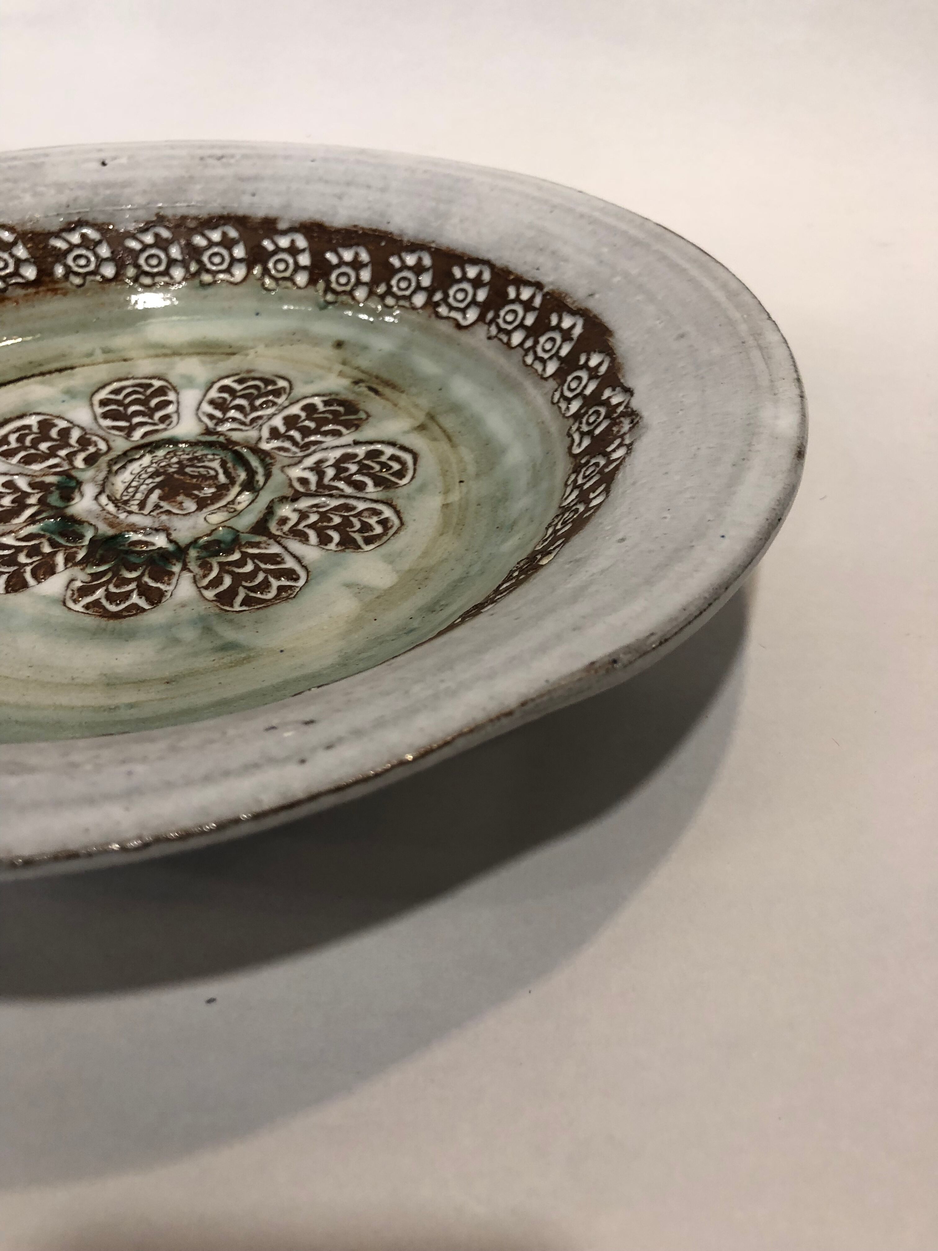 Ceramic dish Albert Thiry