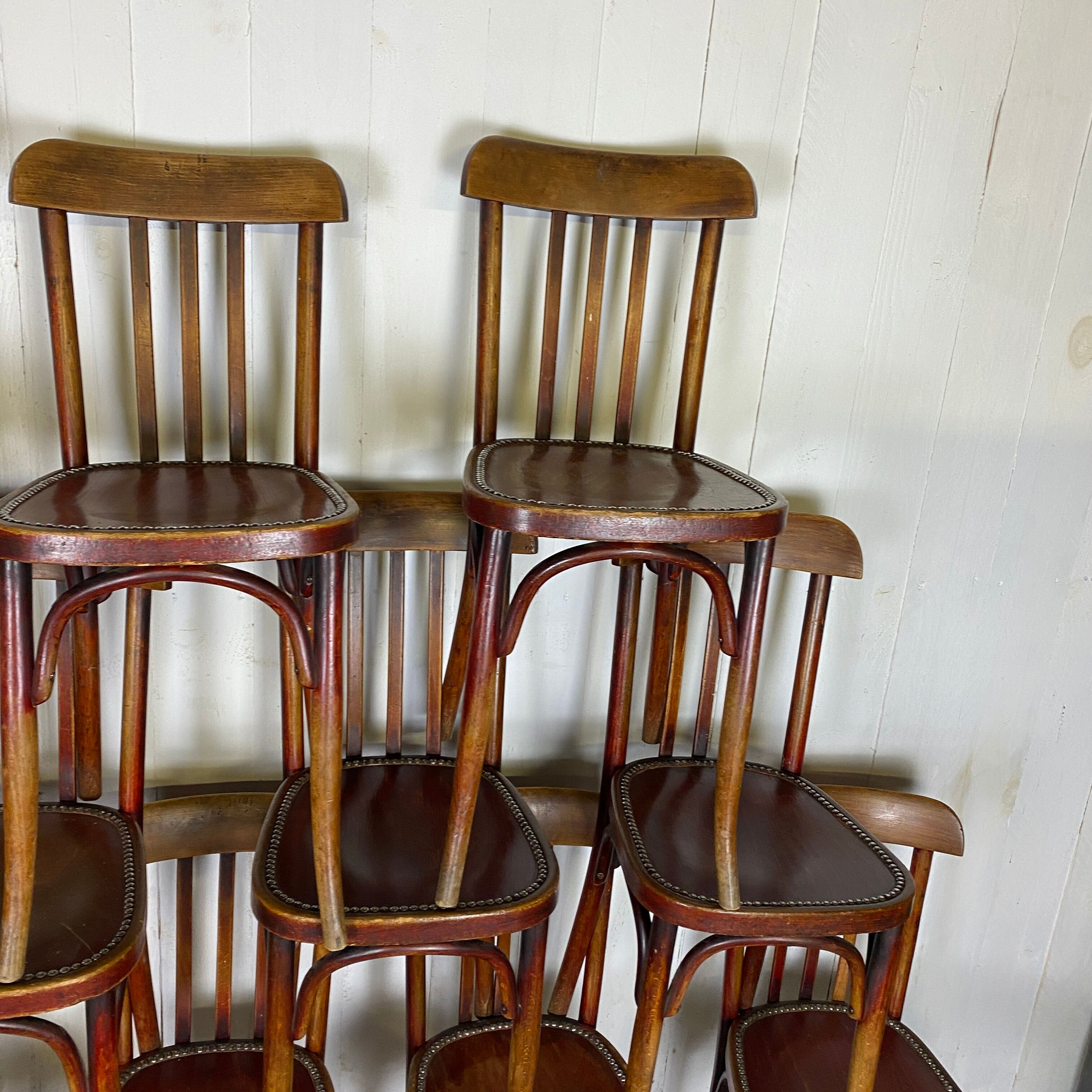 12 chaises bistrot