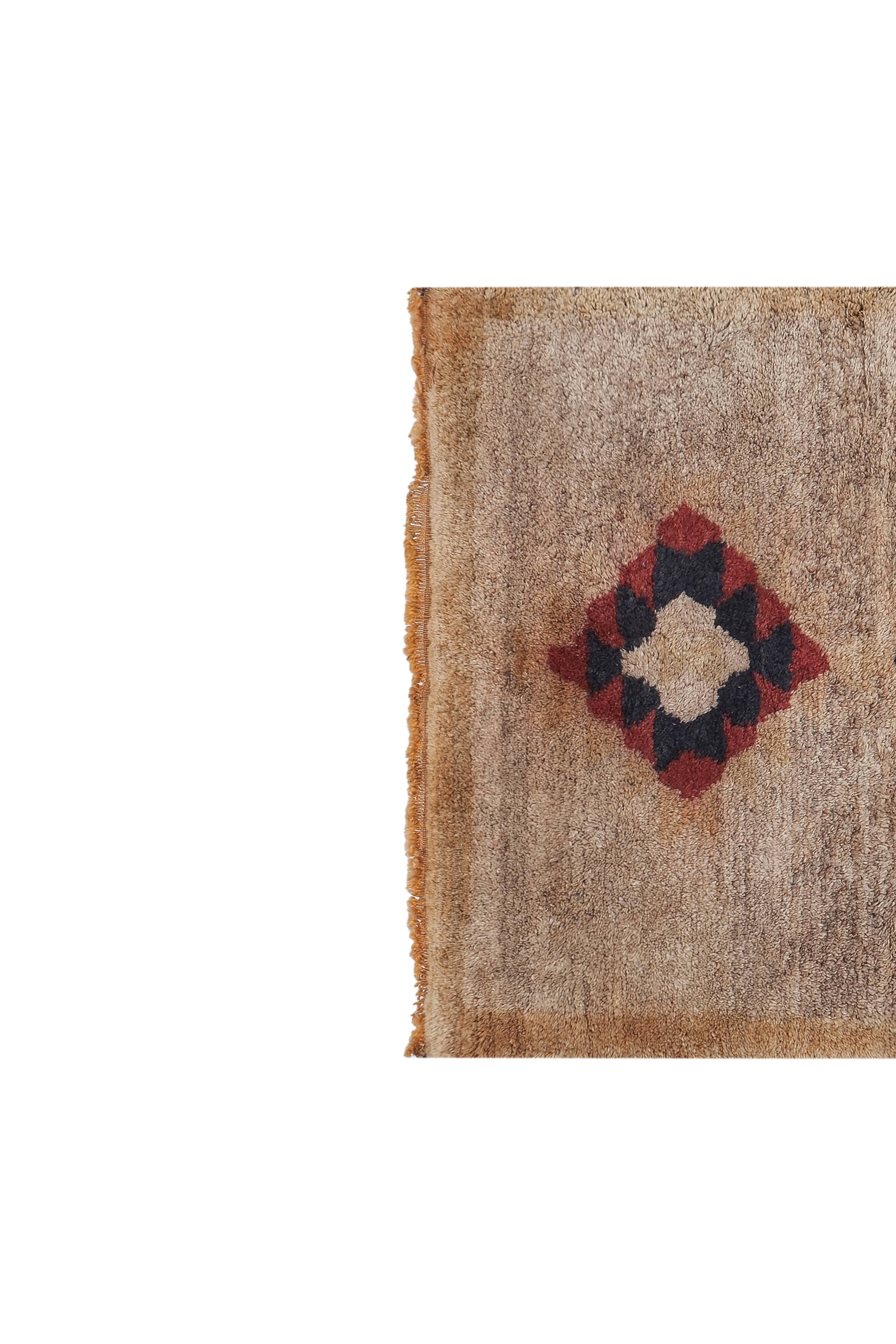 Vintage Turkish Oushak Rug Handwoven 94x150 cm