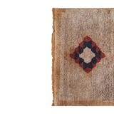 Vintage Turkish Oushak Rug Handwoven 94x150 cm