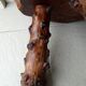 Solid wood stool
