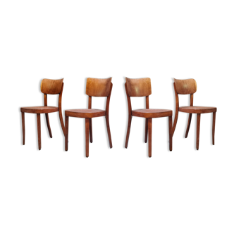Set of 4 Thonet bistro chairs