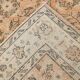 7x10 Vintage Peach Salmon Large Area Turkish Vintage Rug, 210x301 Cm