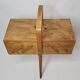 Wooden worker with spindle legs