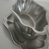 Patinated stainless steel sauceboat