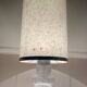 Floor lamp bedroom / living room vintage design 1970 glass